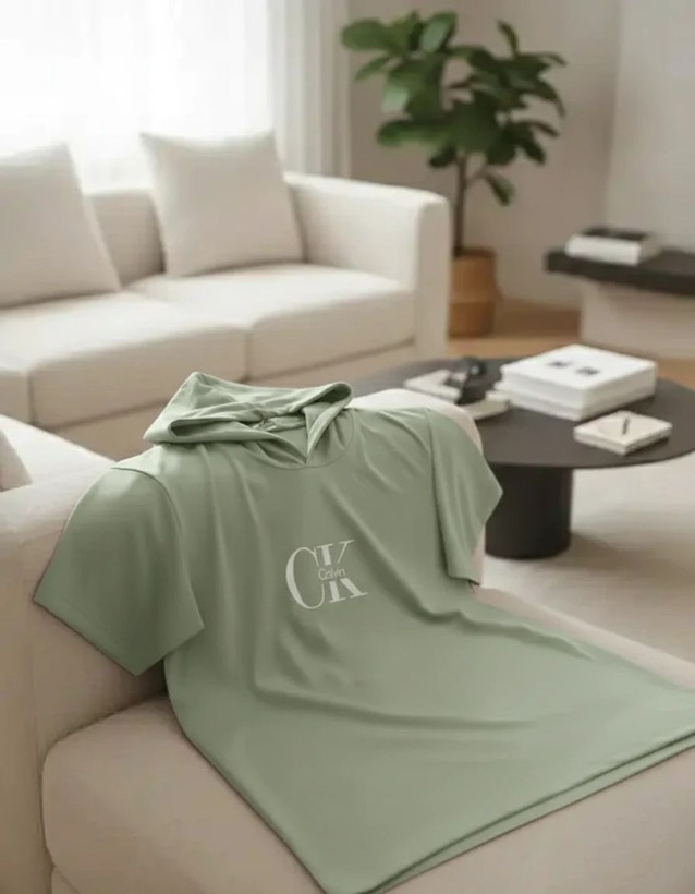 تیشرت کلاهدار طرح CK - بستهبندی و ارائه محصول