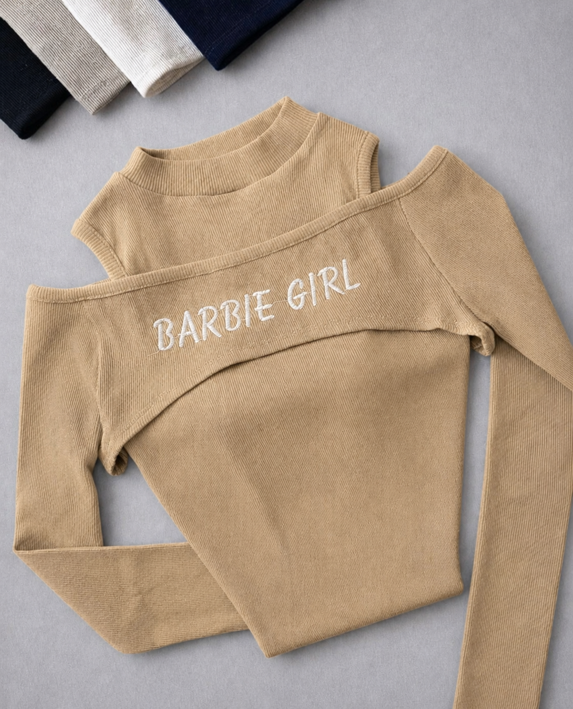 بلوز طرح Barbie Girl - طرح و پرینت روی پارچه با وضوح بالا