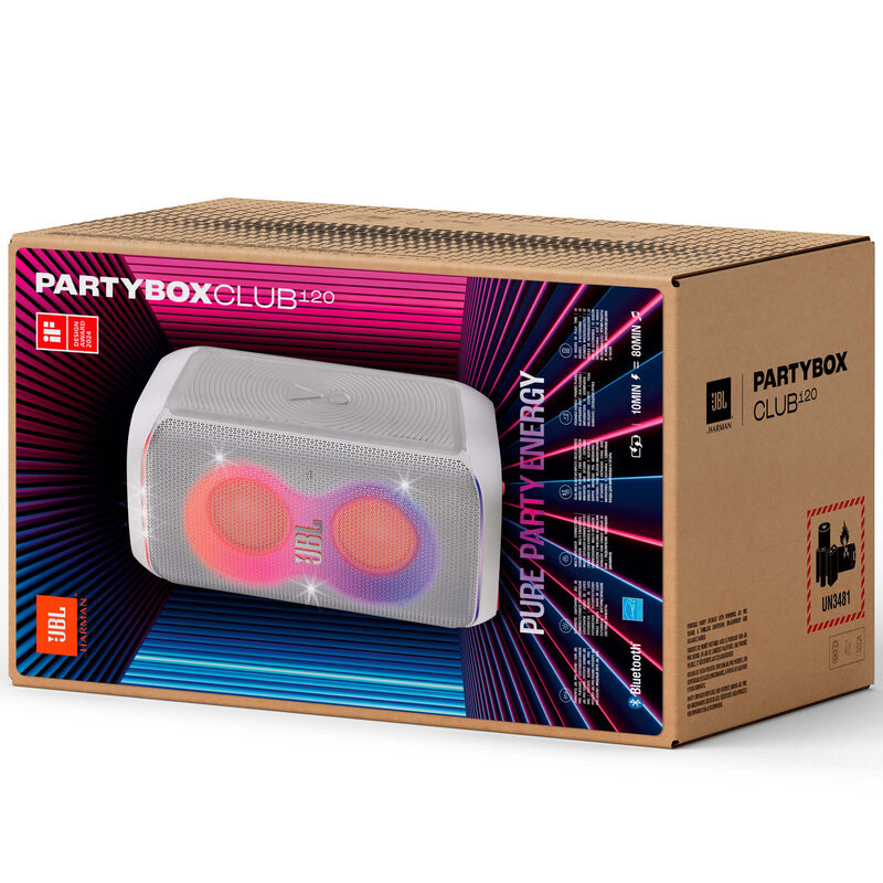 اسپیکر جی بی ال مدل PartyBox Club - زاویه سهرخ برای نمایش حجم محصول