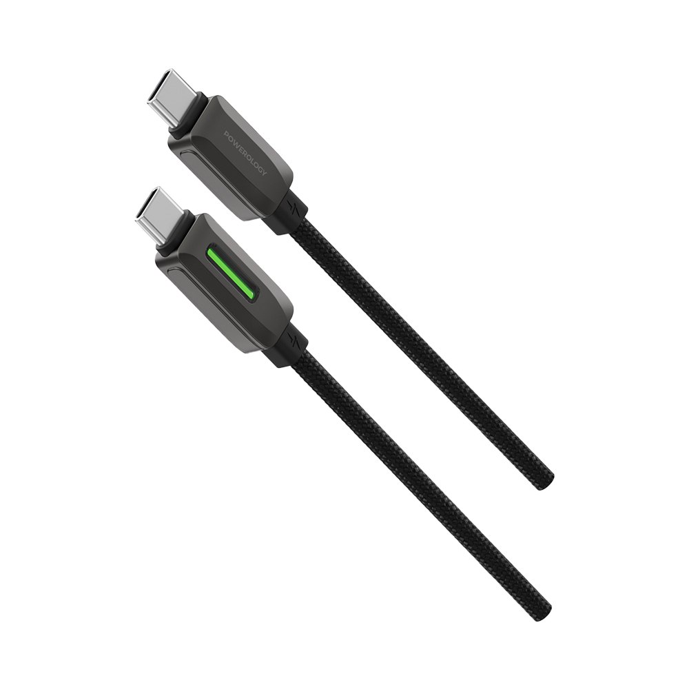 کابل بافتهشده USB-C به USB-C توان ۶۰ - جزئیات نمایشگر یا صفحه محصول