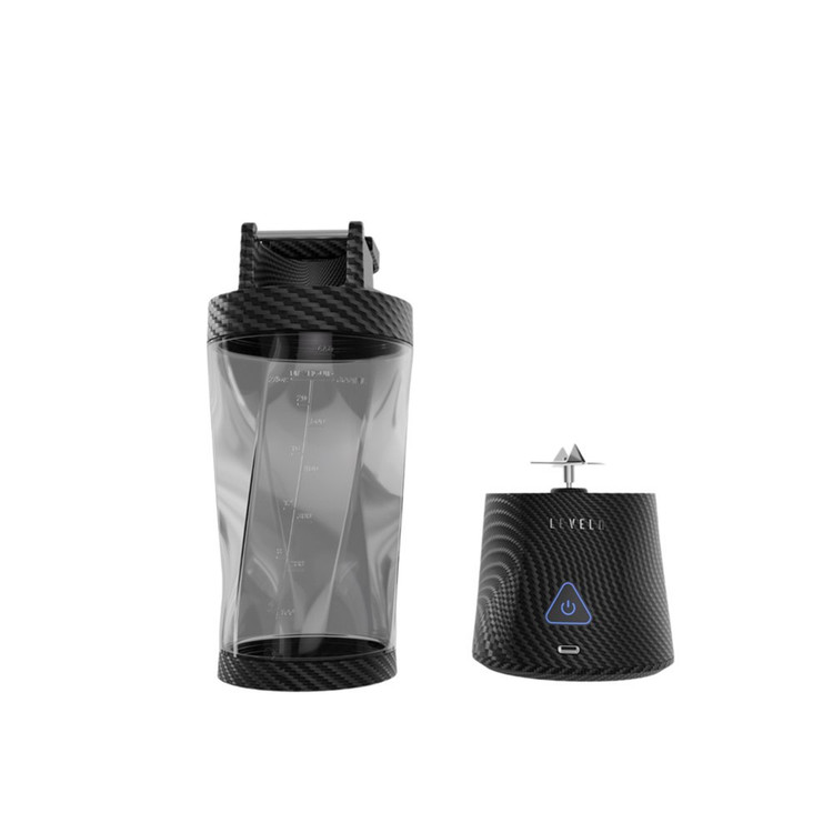 مخلوط کن شارژی لِوِلو مدل LVL-AEROFX-BLNDR-STR ظرفیت - زاویه بالا برای نمایش ابعاد محصول