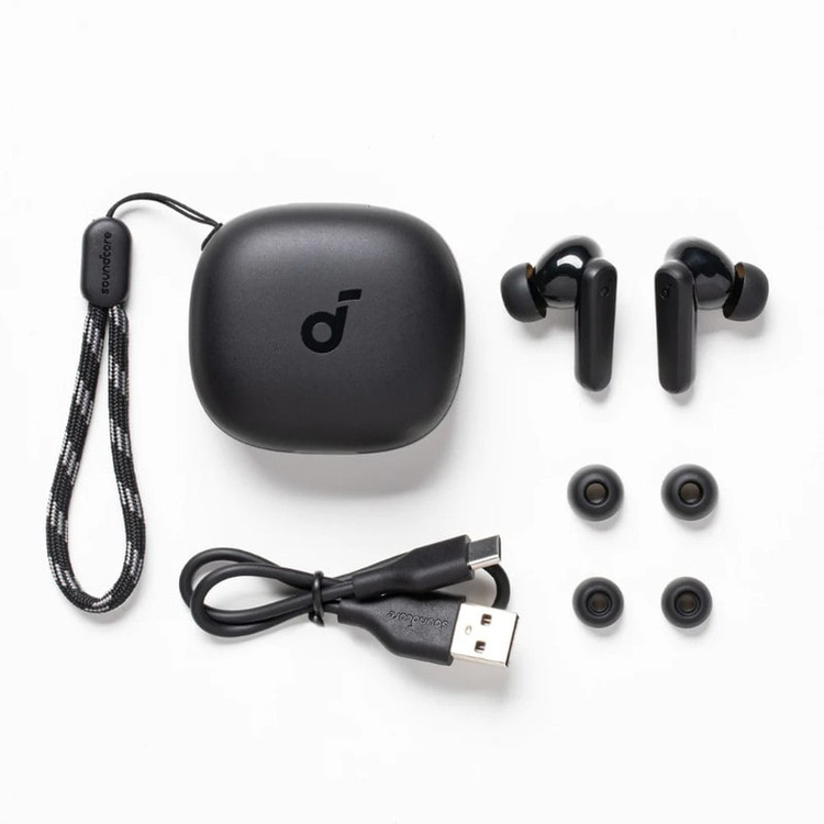هدفون بی سیم اَنکر مدل Soundcore R50i - نمای نزدیک از جزئیات و طراحی
