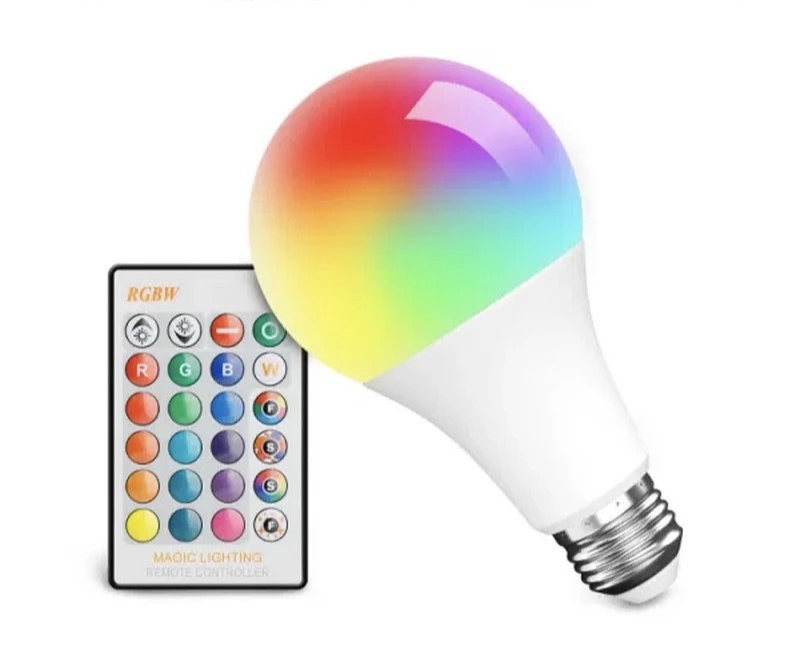 لامپ LED هوشمند کنترل دار مدل RGBW - بسته‌بندی و محتویات جعبه
