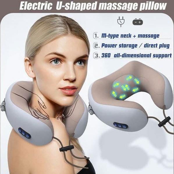 بالش گردنی ماساژور دار(بلوایدیا) ماساژور برقی بالشتی - زاویه جانبی محصول