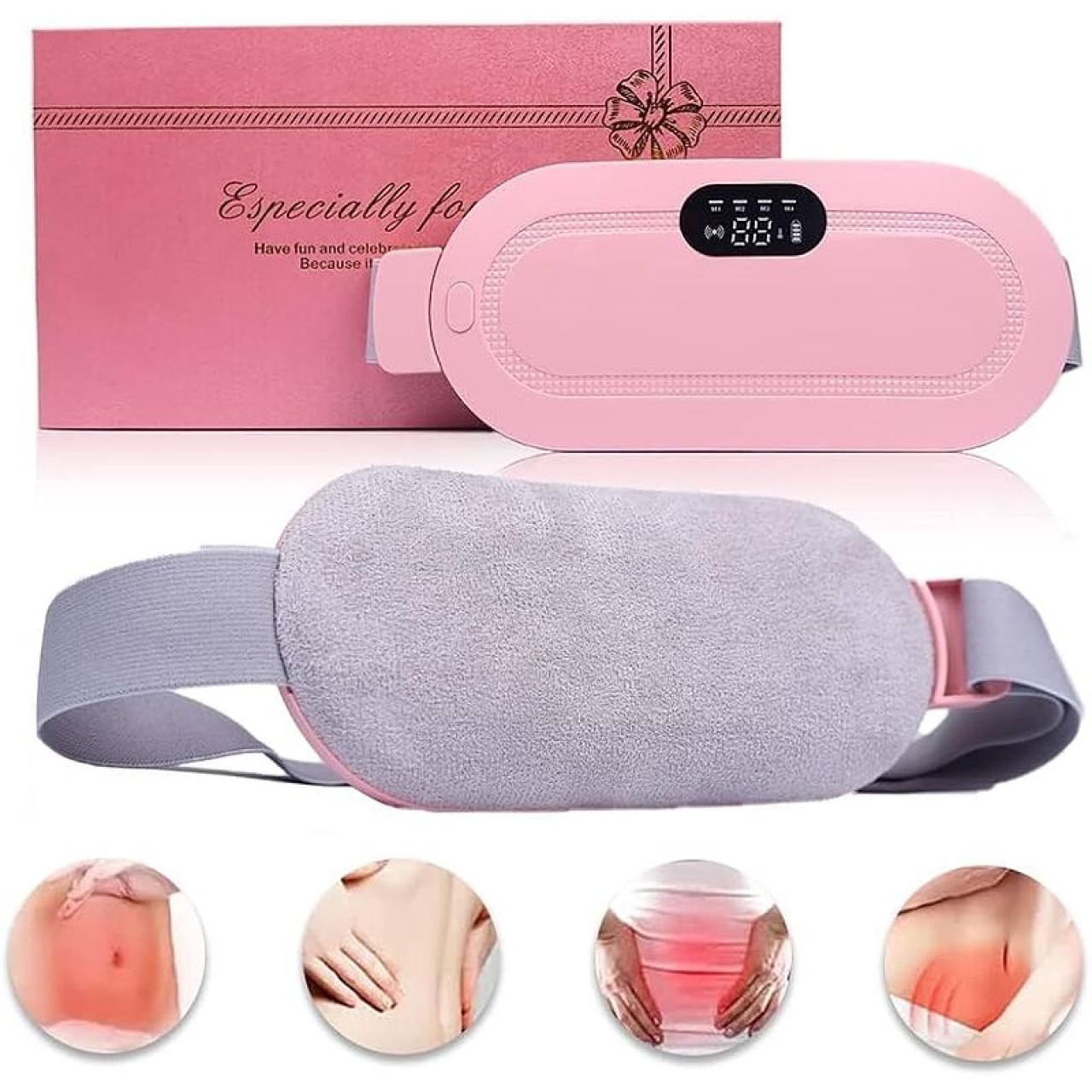 پک ۲ عددی کمربند قاعدگی و پریودی - نمای پشت محصول