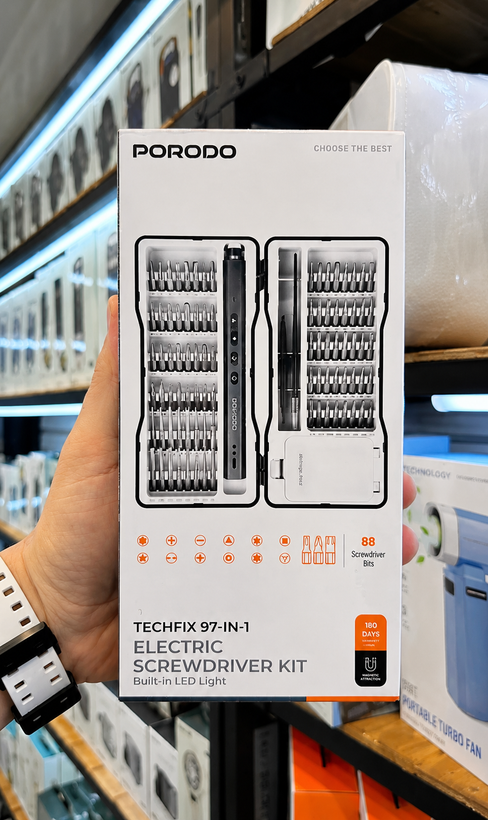 پیچ گوشتی شارژی پرودو مدل PDGTE970BK با - زاویه جانبی محصول