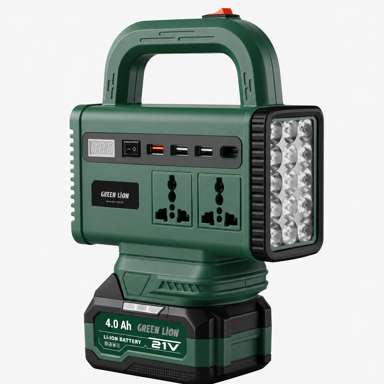 پاور استیشن گرین لاین Green Volt 150W - کیفیت اجرا و پرداخت سطح محصول