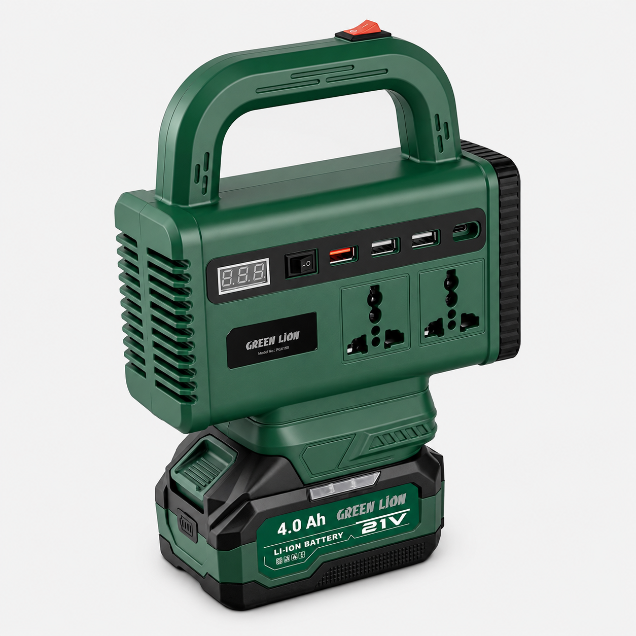 پاور استیشن گرین لاین Green Volt 150W - رنگبندی و ظاهر محصول