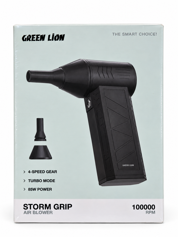 دمنده هوا گرین لاین مدل Storm Grip - جزئیات نمایشگر یا صفحه محصول