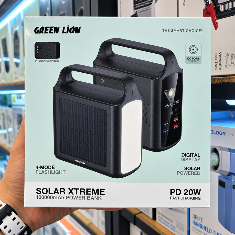 پاوربانک خورشیدی گرین لاین مدل Solar Xtreme - کیفیت اجرا و پرداخت سطح محصول
